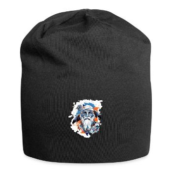 Papy motard siou - Bonnet en jersey - noir - Devant