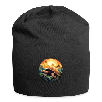 Giant Tortoise - Jersey Beanie - black - Front