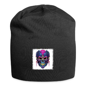 board skater birthday death heart anatomy joke - Jersey-Beanie - Schwarz - Vorne
