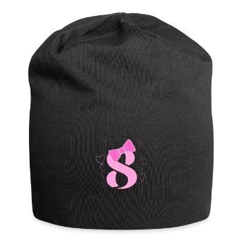 8th birthday girl - Jersey Beanie - black - Front