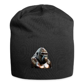 The Bronze Gorilla - Jersey Beanie - black - Front