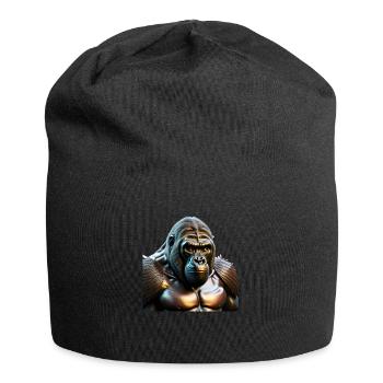 The Bronze Gorilla - Jersey Beanie - black - Front