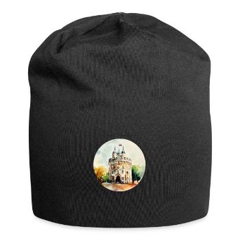 Tour du drapeau de Londres - Bonnet en jersey - noir - Devant