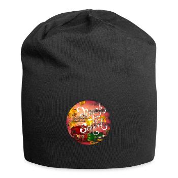 Abschlussfeier 2024 Abiturfeier - Jersey-Beanie - Schwarz - Vorne