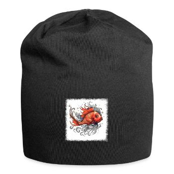 Cadeau d’anniversaire Tournois de pêche à la ligne Axie - Bonnet en jersey - noir - Devant