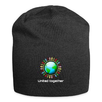 United together - Jersey Beanie - charcoal grey - Front