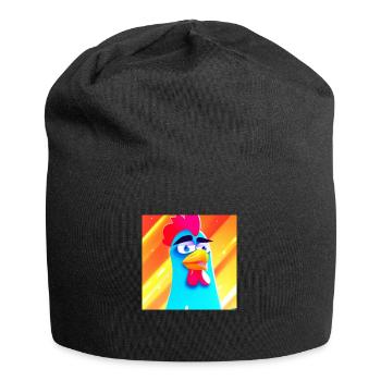 Bleu et Libre - Bonnet en jersey - noir - Devant