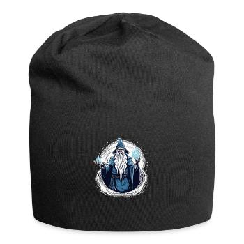 Le vieux sorcier - Bonnet en jersey - noir - Devant