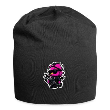 Canard de roche - Bonnet en jersey - noir - Devant