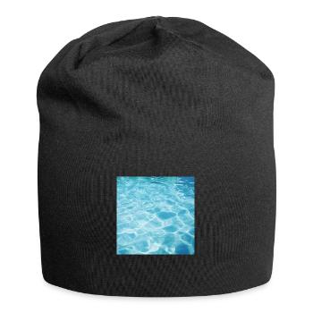 L’eau de la piscine - Bonnet en jersey - noir - Devant