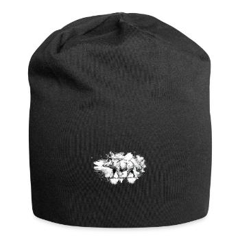 Chasseur au sanglier Chasseurs de sangliers - Bonnet en jersey - noir - Devant
