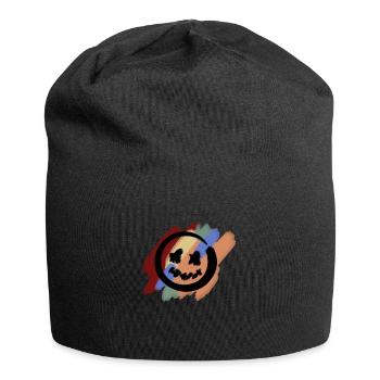 just smile *_* - Jersey Beanie - black - Front