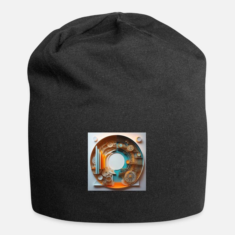 The time - Jersey-Beanie - Schwarz