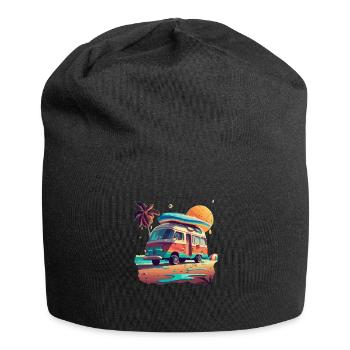 CAMPER VAN - Jersey Beanie - black - Front