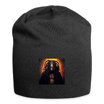 Halloween Jamaica - Jersey Beanie - black - Front