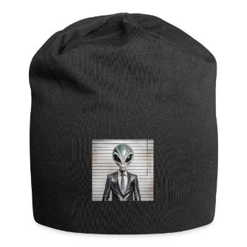 Alien Mugshot - Jersey-Beanie - Schwarz - Vorne