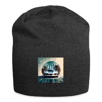Miami Portal Escape (Miami Collection) - Jersey Beanie - charcoal grey - Front