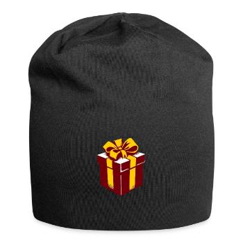 Ich bin Dein Geschenk - Jersey-Beanie - Schwarz - Vorne