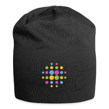 Boule disco - Bonnet en jersey - noir - Devant