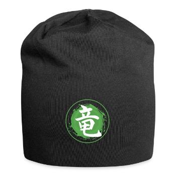 Kanji Dragon - Jersey Beanie - black - Front