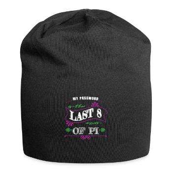 jokes computer humour hacker funny and free wifi - Jersey Beanie - black - Front