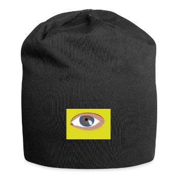 Oeil - Bonnet en jersey - noir - Devant