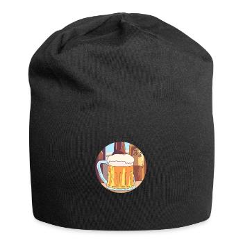 Cool beer enjoyment - Jersey Beanie - black - Front
