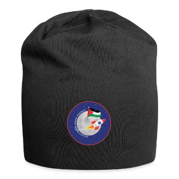 Agence spatiale palestinienne - Bonnet en jersey - noir - Devant