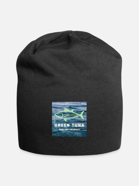 GREEN Tuna - It´s a fish - Jersey-Beanie - Schwarz