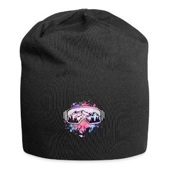 Feel Free - Jersey-Beanie - Schwarz - Vorne