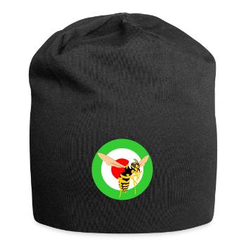Wasp Mod Target Green - Jersey Beanie - black - Front
