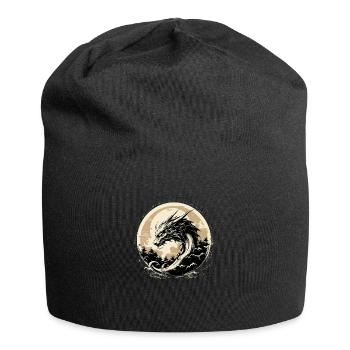 Asian dragon - Jersey Beanie - black - Front
