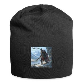 Striking Viking - Jersey Beanie - black - Front