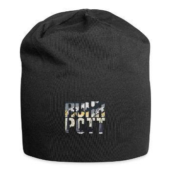 Ruhrpott lettering - Jersey Beanie - black - Front