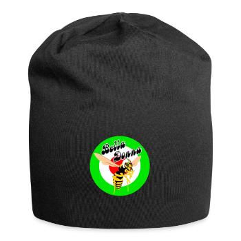 Guêpe Mod Cible Cocarde Verte Bella Donna - Bonnet en jersey - noir - Devant