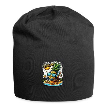 Feeling Pine - Jersey-Beanie - Schwarz - Vorne