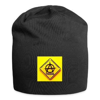Ancap Anarchie - Jersey-Beanie - Schwarz - Vorne