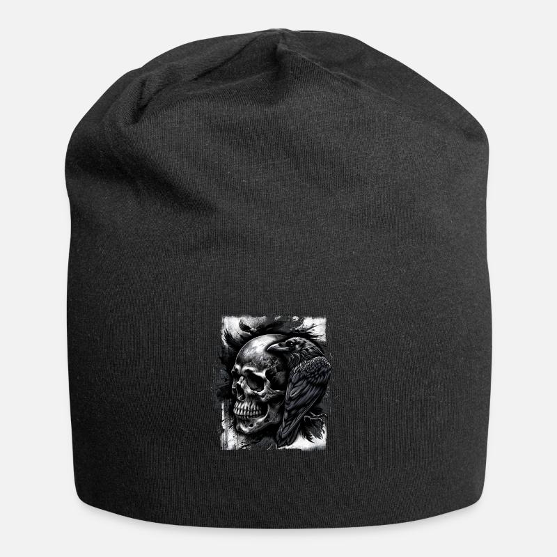 Présage de l’Oracle - Bonnet en jersey - noir