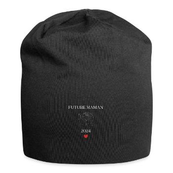 Future maman 2024 - Bonnet en jersey - noir - Devant