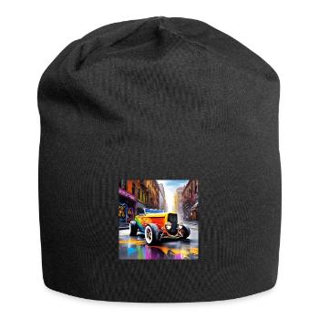 Hotrod V8 - Jersey Beanie - black - Front