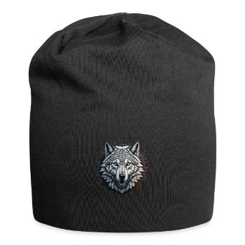 Loup - Bonnet en jersey - noir - Devant