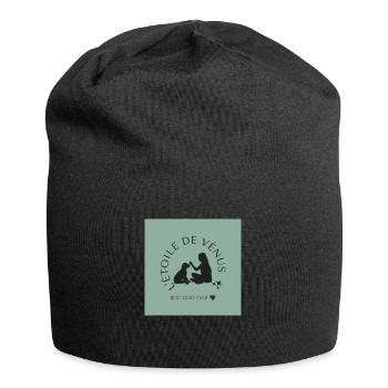 Logo - Bonnet en jersey - noir - Devant