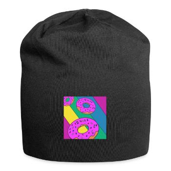 Donut - Bonnet en jersey - noir - Devant