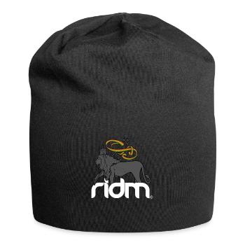 ridm lion - Jersey-Beanie - Schwarz - Vorne