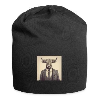 Business Bull - Jersey Beanie - black - Front