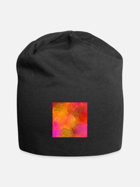 Fleck Design - Jersey-Beanie - Schwarz