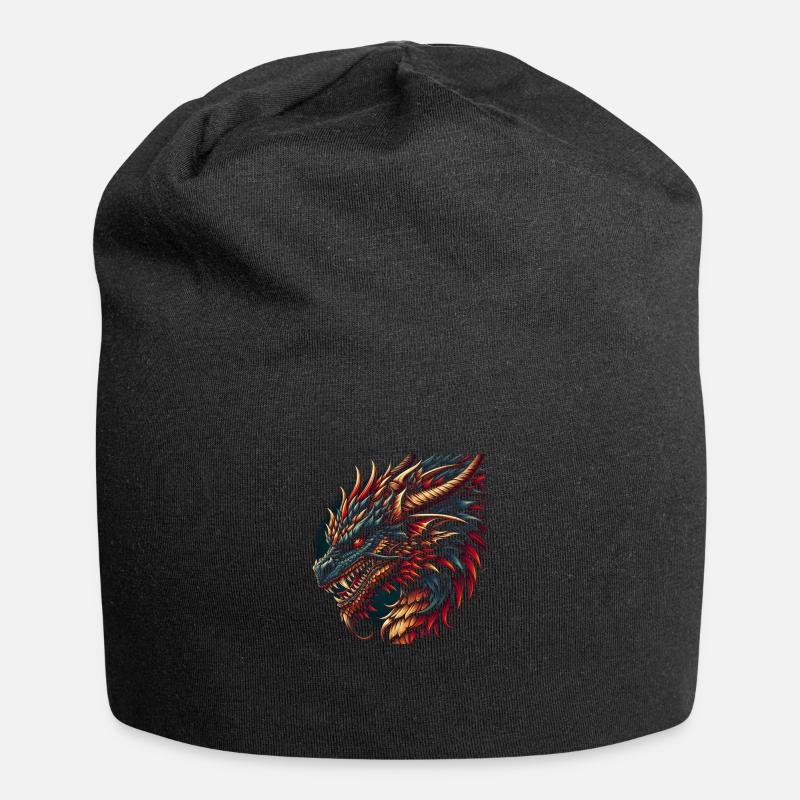 Blaze of Glory - Jersey Beanie - black