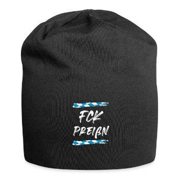 FCK Preißen - Jersey-Beanie - Schwarz - Vorne