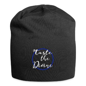 Gourmet Bliss Foodie Bliss Quote Birthday Geek - Jersey Beanie - black - Front