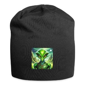Firefly Lunar Green Alien Character - Jersey Beanie - black - Front